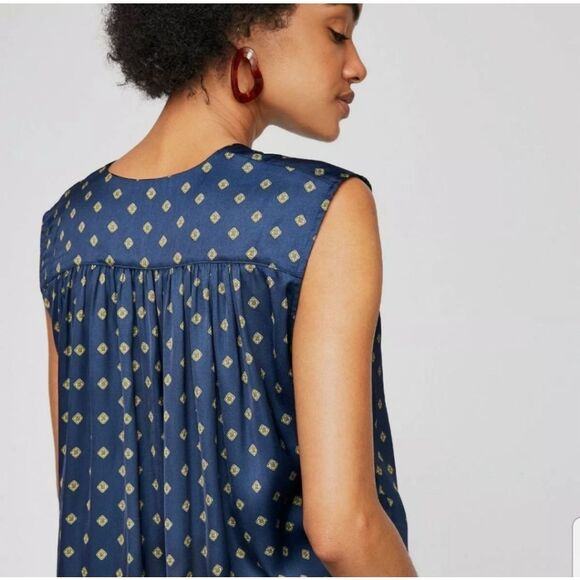 NWOT-Free People “Mornings in Marrakech” Sleeveless Tie-Front Top – Size Medium - Picture 7 of 16